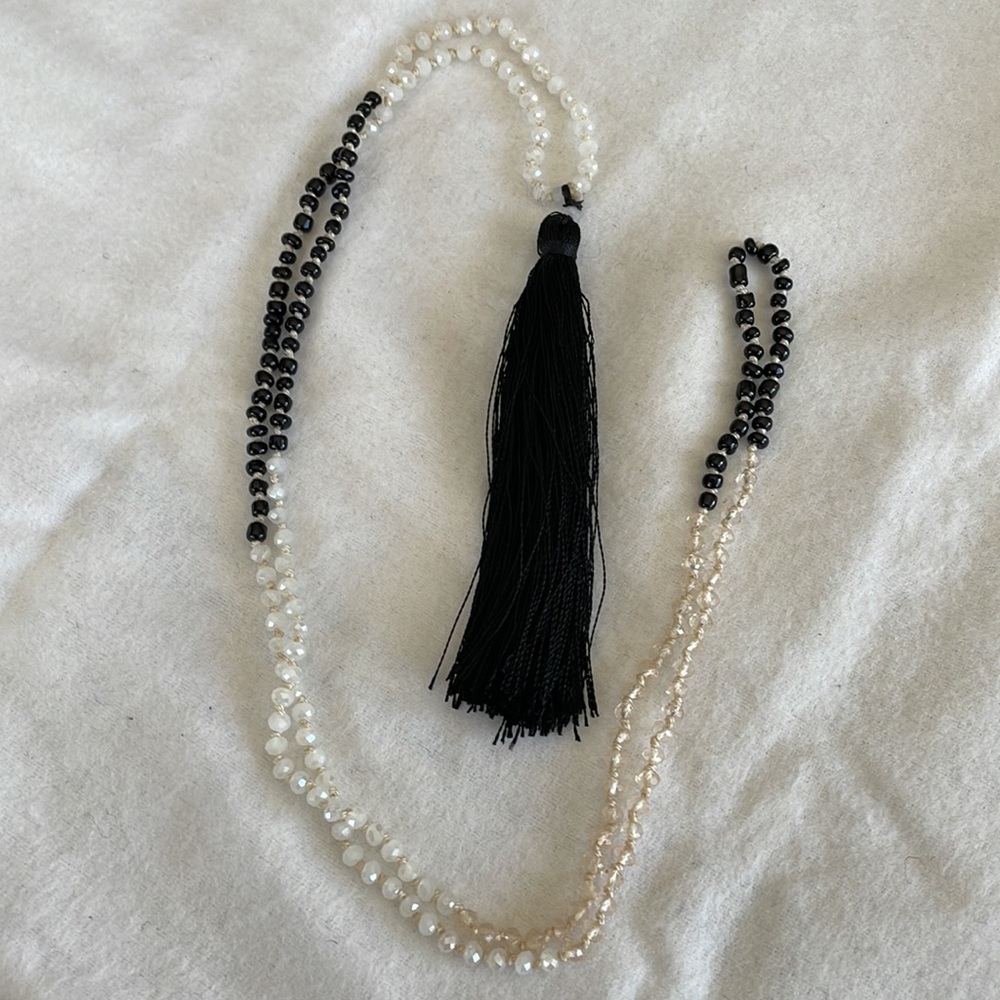 NWOT Tassel Necklace - Picture 2 of 5